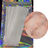50 sachets MIX en gros de graines auriculaires pour acupuncture, bijoux d'acupression, graines auriculaires jetables, ventouses auriculaires, patchs pour points d'acupuncture auriculaires