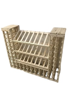 Light Luxury Multi-Layer Wood Steel Adjustable Durable Customizable Baked Enamel Finish Wine Rack <strong>Display</strong> Stand <strong>Cabinet</strong> <strong>Wall</strong> - Product Image 1