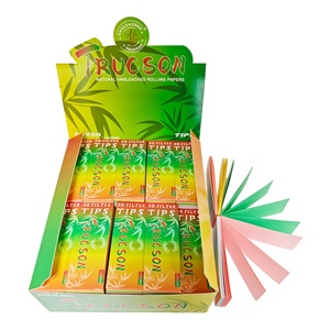 กระดาษมวนบุหรี่ทรงสี่เหลี่ยมสีธรรมชาติ ตราทรูซอน ขนาด 50x50 มม. พร้อมทิปส์แบบคลาสสิกสำหรับอุปกรณ์เสริม - Product Image 4