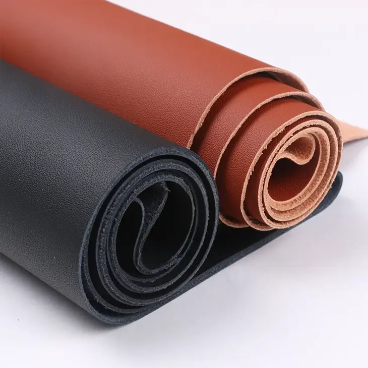 Pu leather microfiber material PU leather cork fabric for black glove microfiber