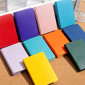 Promotion Custom logo Pu Leather Hardcover Lined Journal A5 A6 A7 Pocket 5.8*4.1 Inch <strong>Campus</strong> <strong>Notebooks</strong> - Product Image 1