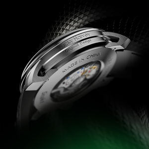 LUCKY HARVEY Master Craft series Green Snake mobile pair automatico luce notturna impermeabile <span class=keywords><strong>orologio</strong></span> meccanico da <span class=keywords><strong>uomo</strong></span> - Product Image 5