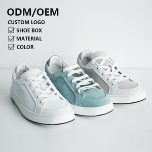 2025年 ファッション新作 メンズ ローカット ボードシューズ カジュアル 白スニーカー 軽量 スポーツ＆レジャーシューズ - Product Image 1