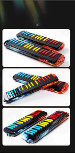 32/37 คีย์<span class=keywords><strong>เปีย</strong></span><span class=keywords><strong>โน</strong></span>สามสีสตาร์รี่สกายฮาร์โมนิก้าวัสดุ ABS ที่ไม่ใช่ไฟฟ้าเด็กการศึกษาเครื่องดนตรีของเล่นของขวัญ - Product Image 4