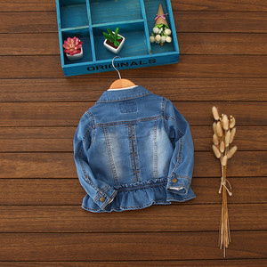 Vestes bomber en jean pour enfants Kurti, vêtements en gros pour l'extérieur - Product Image 2