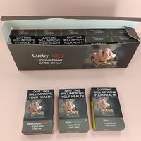Boîtes d'emballage personnalisées pour 10 à 20 paquets de cigarettes, boîtes à tabac à rouler vides