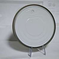 401 #   Capuchons de boîtes de conserve en porcelaine chromée TFS de 98,9 mm à ouverture facile pour tomates en conserve