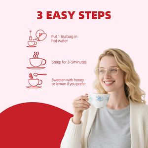 Teh Herbal Alami Pembersih Rahim <span class=keywords><strong>Detox</strong></span> Fib roid Tea Untuk Membersihkan Racun dan Sisa di Rahim, Mendukung Kesehatan - Product Image 5