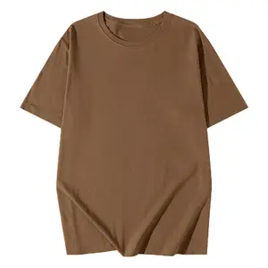 Men's Vintage Plain Solid Cotton T-Shirt O-Neck 180 Grams Essential Apparel for Everyday Wear