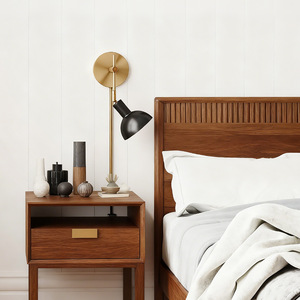 <b>Wall</b> Lamp Modern Bronze Black Shade E27 Led <b>Wall</b> Mounted Reading Bedroom Office <b>Light</b> - Product Image 4