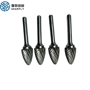 Zzst sáo đơn quay Burr rắn Vonfram cacbua Burrs CNC điều khiển thiếc/altin tráng OEM được hỗ trợ đóng gói trong hộp - Product Image 4