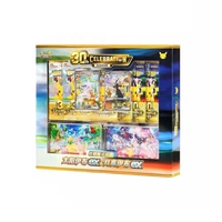 Cartes Rares de Collection pour Adultes, Authentiques Chinoises Scellées, pour le 30e Anniversaire de TCG, avec UPC en Papier Umbreon Espeon, Vente en Gros