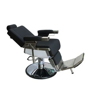 Chaise de salon de coiffure de haute qualité, inclinable, durable, robuste, en cuir synthétique, <span class=keywords><strong>pour</strong></span> <span class=keywords><strong>homme</strong></span>, salon de coiffure - Product Image 5