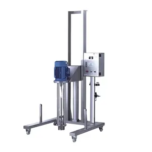 Mobile Homogenizer Machine for Cosmetics High Quality Homogenizer Price