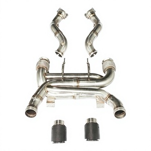 Vortex High Performance Stainless Steel Exhaust System Fit for McLaren 720S 4.0T V8 Upgrade Full <b>Kit</b> with Carbon Fiber Tips - Product Image 1