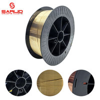 Fil de soudage en cuivre personnalisé OEM, fil de soudage MIG en alliage 0,8 mm 1,0 mm 1,2 mm 1,6 mm
