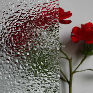 Modello piatto all'ingrosso della fabbrica della cina di vetro colorato struttura solida figura di vetro - Product Image 2