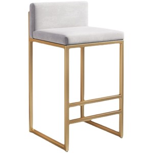 <span class=keywords><strong>Tabouret</strong></span> <span class=keywords><strong>de</strong></span> <span class=keywords><strong>bar</strong></span> moderne en fer, simple, nordique, doré, luxe léger, personnalisable, <span class=keywords><strong>avec</strong></span> dossier et sans accoudoirs, pour <span class=keywords><strong>bar</strong></span> à domicile - Product Image 3