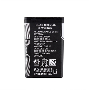 Batería de Repuesto de Grado Premium BL-5C de 1020 mAh para Nokia 1000, 1108, 1208, con Certificación CE y RoHS, Venta al Por Mayor - Product Image 2