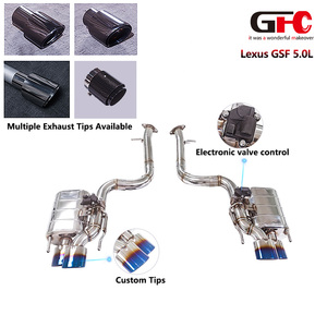 Sản xuất chuyên nghiệp Lexus gsf RCF trục trở lại ống xả is500 5.0L hệ thống ống xả với âm thanh tốt - Product Image 2
