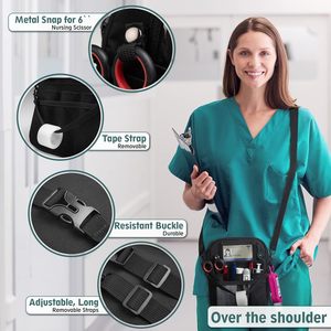 Vành đai công cụ chuyên nghiệp như một túi y tá tổ chức túi Fanny Túi y tá Túi Y Tế với một người giữ băng y tế - Product Image 4