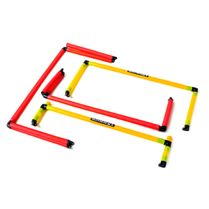 อุปกรณ์ฝึกความคล่องตัวแบบพับได้ Barret Hinged Foldable Hurdle ทำจากโพลีโพรพิลีน ขนาด 32 มม. สูงสุด 50 ซม. - Product Image 1