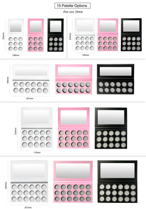 Palette d'ombres à paupières de luxe fille 9 couleurs imprimez votre logo végétalien or <span class=keywords><strong>rose</strong></span> couleurs vives palette d'ombres à paupières de marque privée - Product Image 2