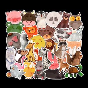 50Pcs Animale Del Fumetto Autoadesivo Decorazione <span class=keywords><strong>Per</strong></span> I Bambini Bambini Pittura di Arte di Carta Notebook Decorazione Graffiti Etichetta <span class=keywords><strong>Adesivi</strong></span> - Product Image 6