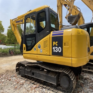 Excavadora hidráulica de segunda mano Komatsu PC130 de 12 toneladas, excavadora para excavar, de segunda mano, Komatsu PC130 de 95% a 7, hecha en Japón, nueva, 130, - Product Image 5