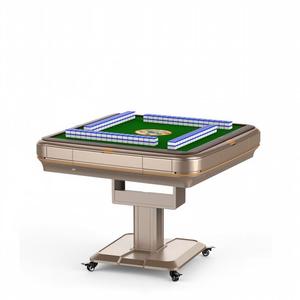 Mesa de Mahjong Automática Moderna de Lujo, Construcción de Acero Inoxidable y ABS, para 4 Jugadores, Alimentación por USB, Enchufe Universal, WQ2 Inteligente - Product Image 2