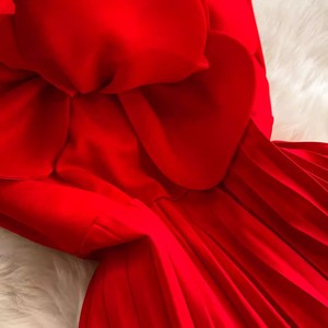 S-3XL 3D Blumenmuster Trägerloses Jumpsuit Lässiger Hochgeschnittener Gerader Weites Bein Overall - Product Image 4