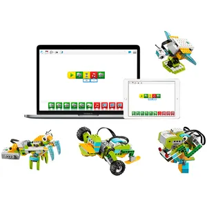 WeDo 2.0 Giáo Dục Gốc Lắp Ráp Robot Đồ Chơi Trẻ Em Giáo Dục Sáng Tạo DIY Bộ Trò Chơi Trẻ Em