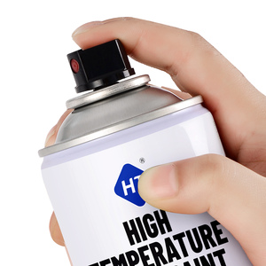 High <strong>Heat</strong> <strong>Resistant</strong> Stove Spray <strong>Paint</strong> 450ml Black Acrylic Based Fast Drying <strong>for</strong> Oven BBQ Grill <strong>Fireplace</strong> Kitchen HUOTIAN - Product Image 2