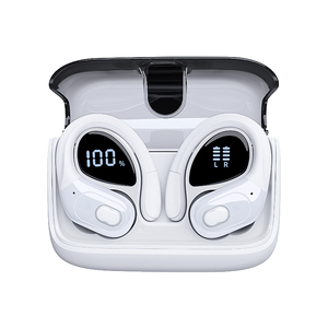 2025 nóng bán hd65 Tai nghe không dây thể thao tai tốt chất lượng âm thanh hiển thị kỹ thuật số điện TWS Tai nghe không dây - Product Image 1
