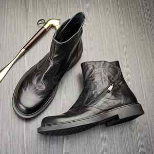 Chaussures de Mariage pour Homme en Cuir Véritable Britannique, Habillées et Formelles, en Cuir de Vachette Haut de Gamme, Tendance pour le Marié - Product Image 3