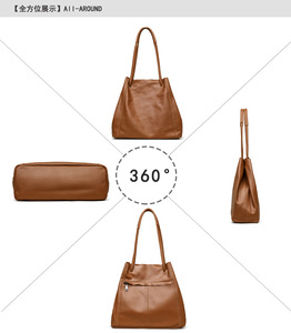 Sacs à main de créateurs en gros, sacs bandoulière, sacs à main pour femmes, sacs fourre-tout en cuir véritable - Product Image 3