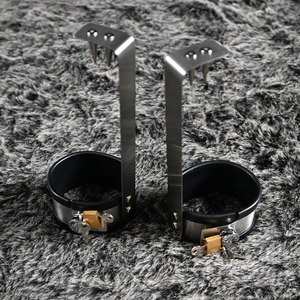 Esposas de Tobillo Metálicas <span class=keywords><strong>para</strong></span> BDSM, Juguetes Sexuales <span class=keywords><strong>para</strong></span> Adultos, Accesorios SM, Hebilla de Sujeción, Esposas Fijas <span class=keywords><strong>para</strong></span> Hombres, Mujeres y Parejas - Product Image 1