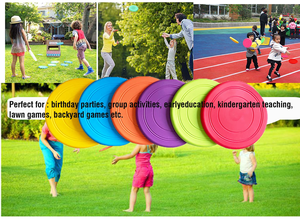 Disco Volador para Perros, Juguete de Entrenamiento, Disco Flotante Ligero y Suave para Cachorros, para Perros Pequeños y Medianos, para Entrenamiento Deportivo al Aire Libre - Product Image 4