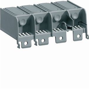 Kit Hager con 2 Coperture per Connettori per Interruttore H3 X160 4P, Larghezza 9,5 cm, Altezza 8,51 cm - Product Image 1