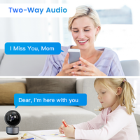 Wistino 2MP 3MP 5MP HD Home Security Caméras pour animaux de compagnie Wifi 128G Carte mémoire Prend en charge la lecture vidéo Tuya Wifi Camera