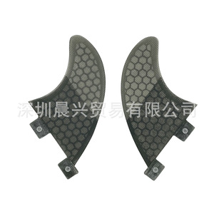 Ailerons de surf double tab UPSURF GL en fibre de verre nid d'abeille pour paddleboard - Product Image 5
