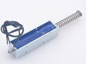 Dài đột quỵ <span class=keywords><strong>solenoid</strong></span> cho tủ ổ khóa đẩy kéo tuyến tính châm điện DC 6V <span class=keywords><strong>12V</strong></span> 24V <span class=keywords><strong>solenoid</strong></span> - Product Image 5