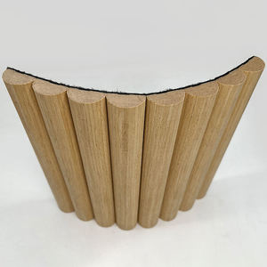 Pannello Acustico 3D Flessibile <span class=keywords><strong>in</strong></span> <span class=keywords><strong>Legno</strong></span> Curvato per Hotel e Appartamenti, Soluzione di Design Grafico Insonorizzante - Product Image 5