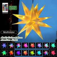 RGB Smart Light LED Explosions-Sternenlicht 3D Faltbar APP-Fernbedienung Musik-Synchronisation Moravia Feiertagsstraßendekoration Weihnachtsnachtlicht