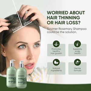 Shampooing bio sans sulfate anti-chute amincissant à l'huile d'arbre à thé à la biotine et au romarin pour la croissance des cheveux - Product Image 5