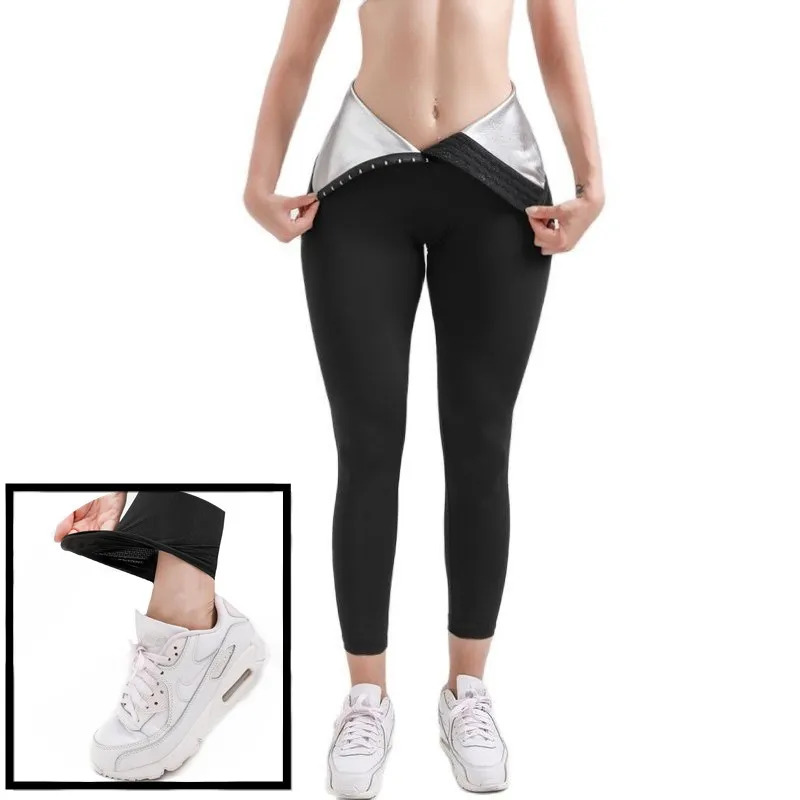 Groothandel Zweet Tummy Controle Spandex Strakke Broek Panty Legging Lichaam Pak Corset Bodysuit Taille Trainer Shaper Voor Vrouwen