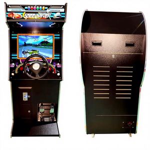 Export Trade 22inch Wooden High-Definition Touring Racing Car Connected Drift Racing Competition Coin-Operated Single Game - Product Image 1