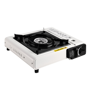 Lò đốt khí butan đơn phụ kiện cắm trại lò Cassette có thể điều chỉnh chống gió di động - Product Image 1