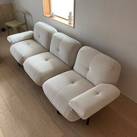 Italienisches Design Modernes Komfortables Ballon-Stoffsofa in Verschiedenen Größen für Heim- und Villennutzung