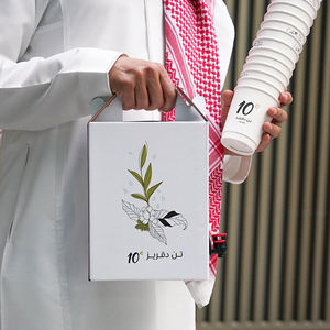 <span class=keywords><strong>Carafe</strong></span> de serveur de boissons personnalisée à emporter 1l/3l/5l/10l/20l boîte à café jetable de 96 oz avec tasse isolée à emporter récipient à café - Product Image 3